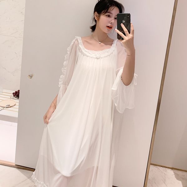 women palace style dress vintage voile princess sleepshirts lolita lace nightgowns victorian nightdress lounge sleepwear, Black;red
women palace style dress vintage voile princess sleepshirts lolita lace nightgowns victorian nightdress lounge sleepwear, Black;red