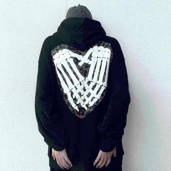 men's hoodies & sweatshirts eukaaru skeleton printed fashion hoodie men hip hop sweatshirt streetwear loose vintage pullover women ove, Black
men's hoodies & sweatshirts eukaaru skeleton printed fashion hoodie men hip hop sweatshirt streetwear loose vintage pullover women ove, Black