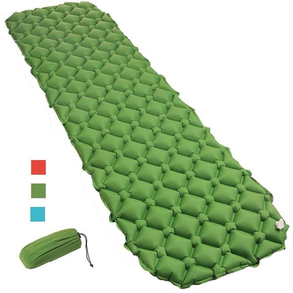 outdoor pads ultralight air mattress inflatable bed for tent portable sleeping pad moistureproof waterproof camping mat
outdoor pads ultralight air mattress inflatable bed for tent portable sleeping pad moistureproof waterproof camping mat