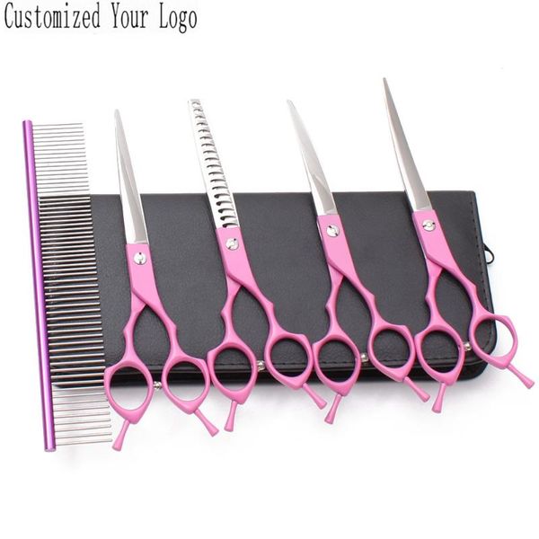 dog grooming suit 6.5" 7" engrave logo 440c scissors straight thinning shears up&down curved pet c3009
dog grooming suit 6.5" 7" engrave logo 440c scissors straight thinning shears up&down curved pet c3009