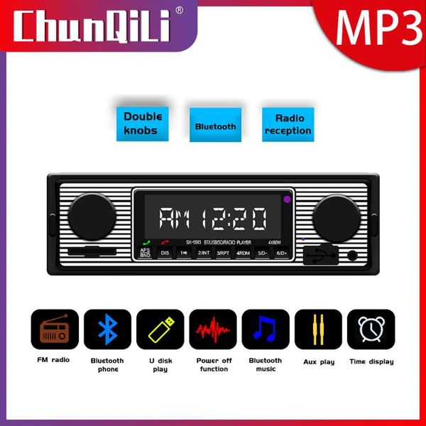 car audio chunqili multimedia player 1 din stereo receiver fm aux input sd usb 12v in-dash bluetooth mp3 radio recorder
car audio chunqili multimedia player 1 din stereo receiver fm aux input sd usb 12v in-dash bluetooth mp3 radio recorder