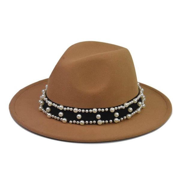 stingy brim hats women wide imitation wool felt fedora fashion party female dress hat pearl ribbon decor white, Blue;gray
stingy brim hats women wide imitation wool felt fedora fashion party female dress hat pearl ribbon decor white, Blue;gray