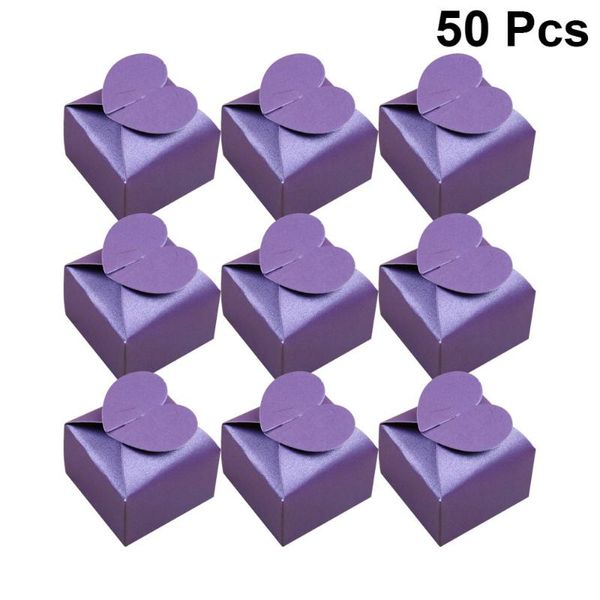 50pcs delicate heart candy box paper gift container packaging boxes party supplies for wedding festival (purple)
50pcs delicate heart candy box paper gift container packaging boxes party supplies for wedding festival (purple)