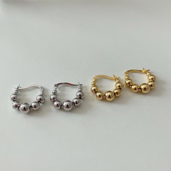 other leouerry 925 sterling silver round bead stud earrings minimalist french style for women party accessories fine jewelry, Golden;silver
other leouerry 925 sterling silver round bead stud earrings minimalist french style for women party accessories fine jewelry, Golden;silver