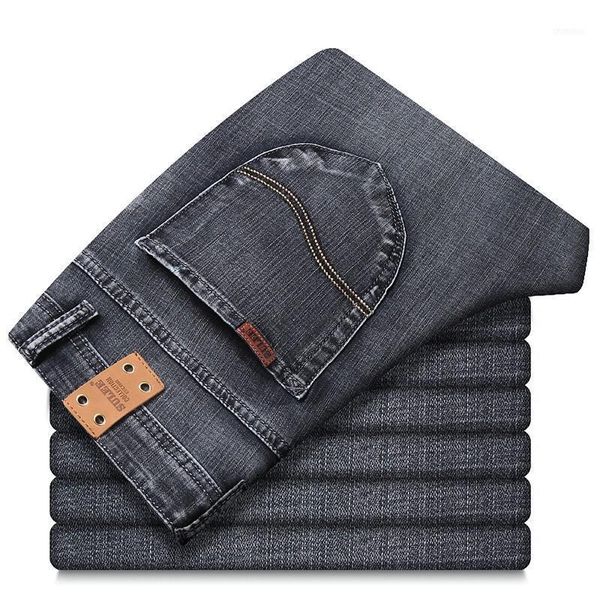 sulee autumn men gray blue straight jeans advanced stretch business casual trousers male brand pants1
sulee autumn men gray blue straight jeans advanced stretch business casual trousers male brand pants1