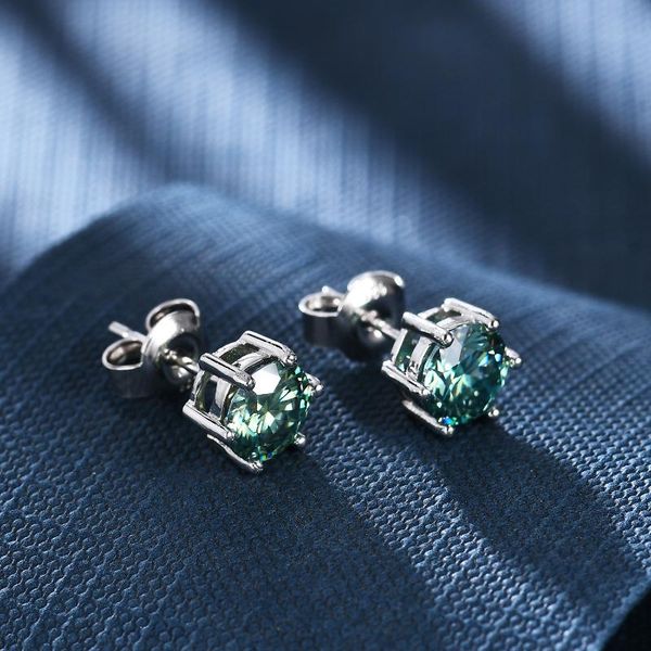 stud gem's ballet earrings 925 sterling silver ear studs piercing earring body accessories 1ct green moissanite, Golden;silver
stud gem's ballet earrings 925 sterling silver ear studs piercing earring body accessories 1ct green moissanite, Golden;silver