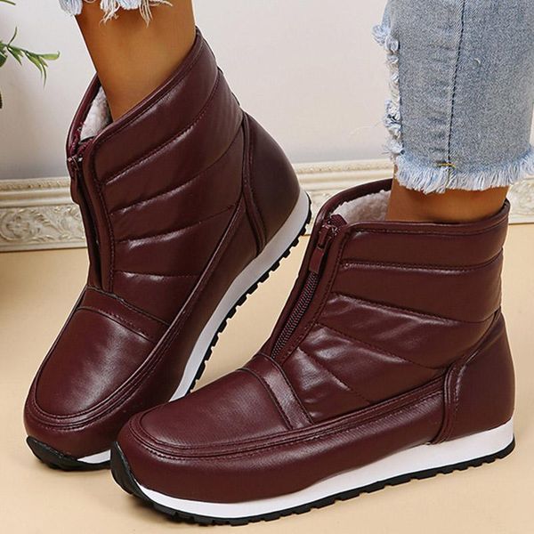 boots 2021 women fashion zipper ankle comfortable shoes woman warm plush ladies flat female big size, Black
boots 2021 women fashion zipper ankle comfortable shoes woman warm plush ladies flat female big size, Black