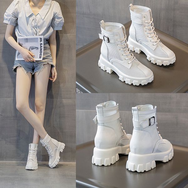 2021 boots summer mh martin thick sol inside increased korean buckle women's hollowed out student, Black
2021 boots summer mh martin thick sol inside increased korean buckle women's hollowed out student, Black
