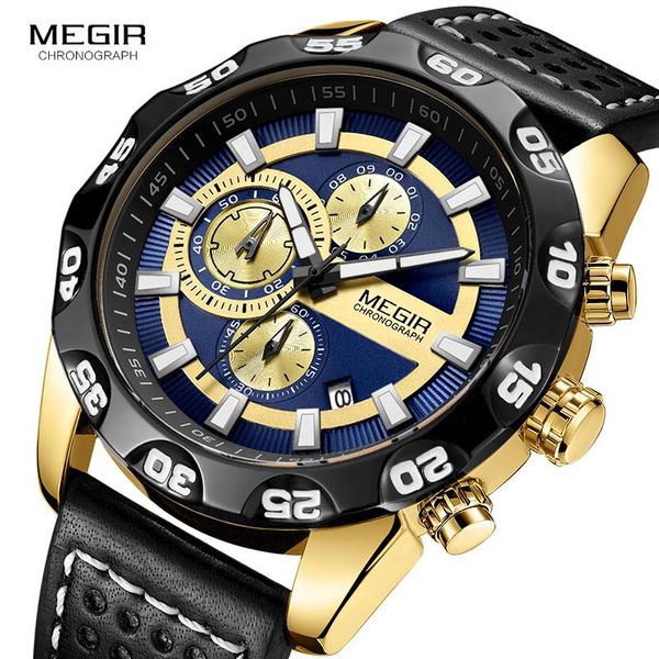 wristwatches relojes 2021 megir watch men fashion sport quartz clock mens watches waterproof hour relogio masculino, Slivery;brown
wristwatches relojes 2021 megir watch men fashion sport quartz clock mens watches waterproof hour relogio masculino, Slivery;brown