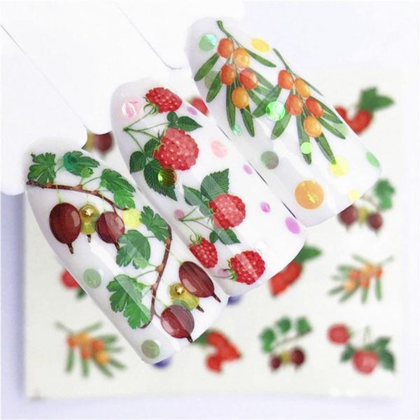 false nails 1@# fruit colorful flowers plant nail art tips transparent/natural coffin flat shape full cover manicure, Red;gold
false nails 1@# fruit colorful flowers plant nail art tips transparent/natural coffin flat shape full cover manicure, Red;gold