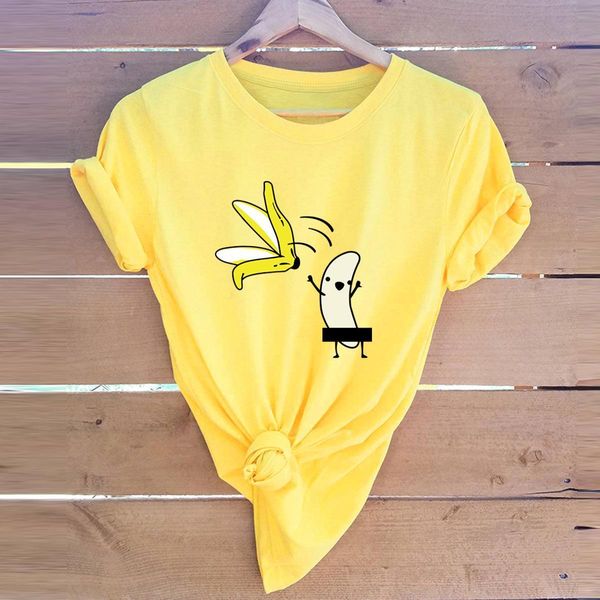 plus size s-5xl t-shirt funny banana peeling himself print t shirt women cotton o neck short sleeve summer tee casual shirt, White
plus size s-5xl t-shirt funny banana peeling himself print t shirt women cotton o neck short sleeve summer tee casual shirt, White