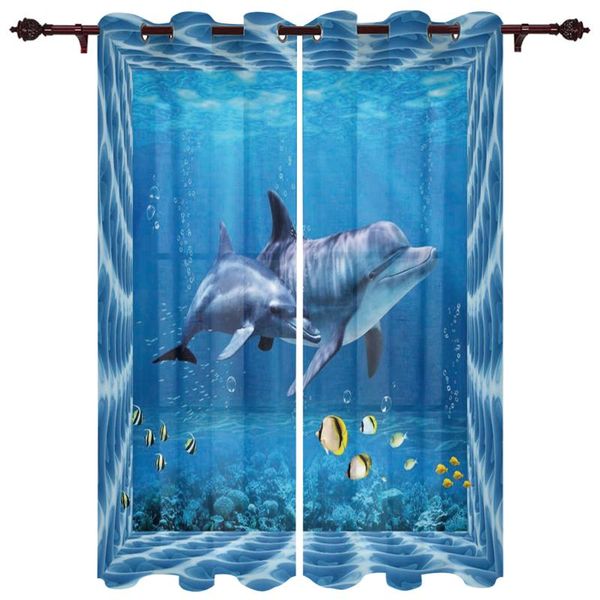 translucent curtains 3d dolphin seascape valance window curtains living room bedroom
translucent curtains 3d dolphin seascape valance window curtains living room bedroom