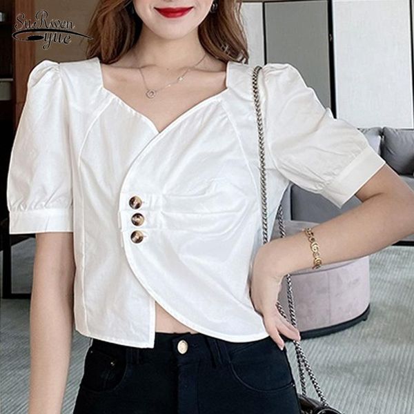 women's blouses & shirts summer square collar short sleeve chiffon shirt blusas mujer de moda 2021 white blouse and 10030
women's blouses & shirts summer square collar short sleeve chiffon shirt blusas mujer de moda 2021 white blouse and 10030