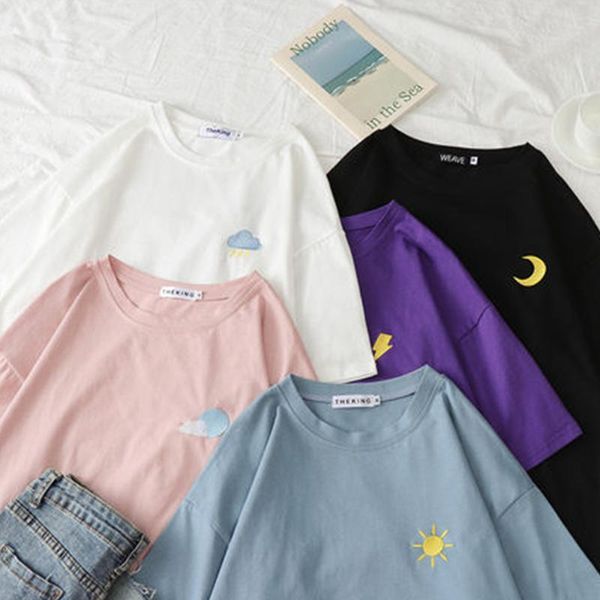 women's t-shirt 2021 women clothes slim short-sleeve female spring summer tee loose color casual o-neck hipster tshirt shirts, White
women's t-shirt 2021 women clothes slim short-sleeve female spring summer tee loose color casual o-neck hipster tshirt shirts, White