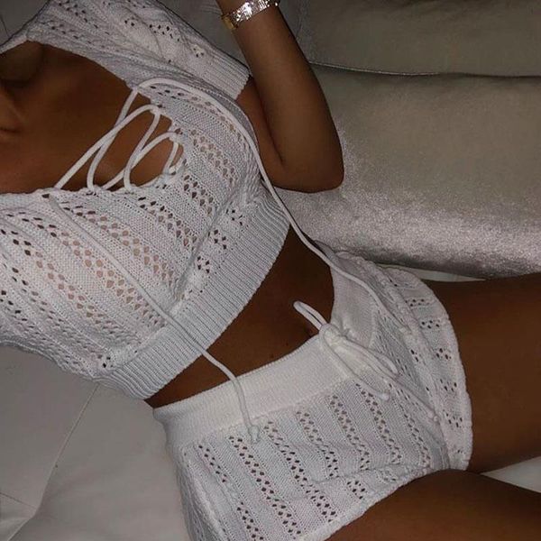 womens two piece sets 2021 autumn club outfit women short sleeve lace up v-neck and shorts white two piece set, Gray
womens two piece sets 2021 autumn club outfit women short sleeve lace up v-neck and shorts white two piece set, Gray