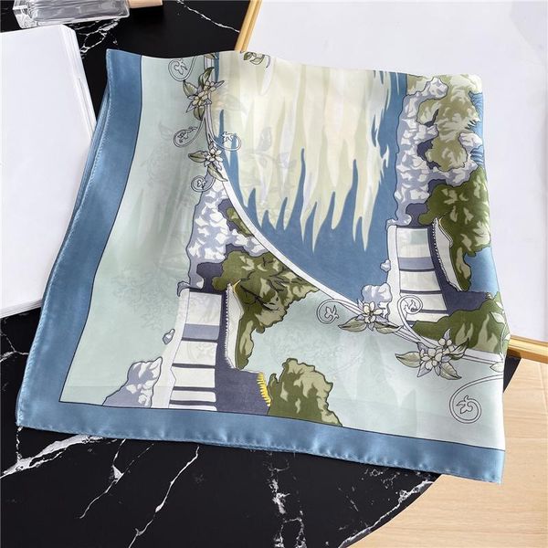 scarves summer silk square scarf hairband shawl women bandana cartoon girl print foulard lady neckerchief neck wrap spring, Blue;gray
scarves summer silk square scarf hairband shawl women bandana cartoon girl print foulard lady neckerchief neck wrap spring, Blue;gray