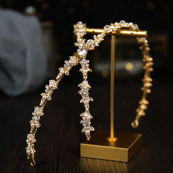 hair clips & barrettes double row cross headband luxury rhinestone pearls inlaid tiaras and crowns for women bride wedding dress accessories, Golden;silver
hair clips & barrettes double row cross headband luxury rhinestone pearls inlaid tiaras and crowns for women bride wedding dress accessories, Golden;silver
