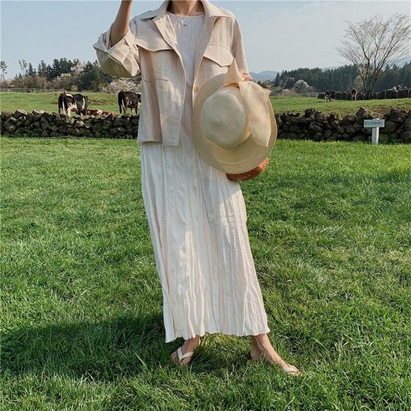 women's jackets 2021 summer fall jacket casual pockets cargo oversize cotton and linen wild outerwear short, Black;brown
women's jackets 2021 summer fall jacket casual pockets cargo oversize cotton and linen wild outerwear short, Black;brown
