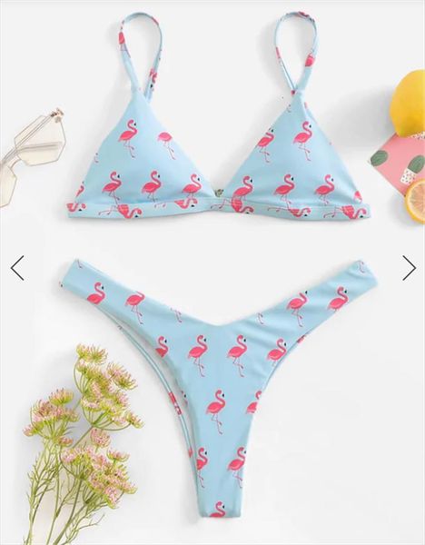 flamingo print triangle micro women swimwears bikini halter push up padded swimsuit bathers bathing suit thong swimwear biquini, White;black
flamingo print triangle micro women swimwears bikini halter push up padded swimsuit bathers bathing suit thong swimwear biquini, White;black