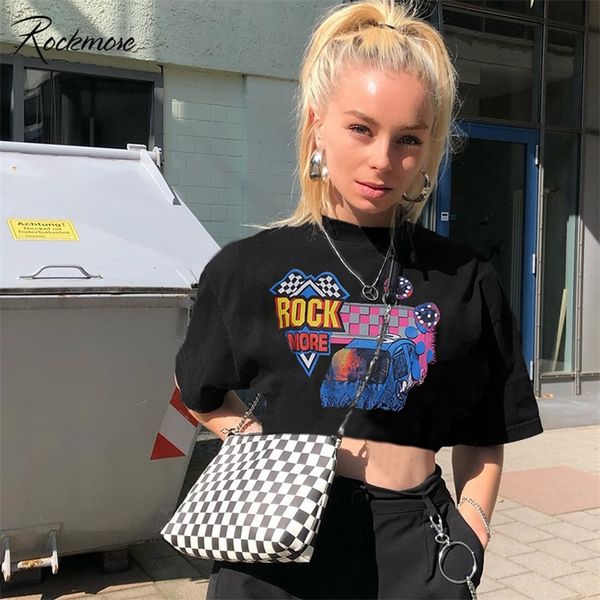 rockmore 100%cotton black t shirt women short sleeve casual printed korean tshirts female harajuku womens crop tees summer 210306, White
rockmore 100%cotton black t shirt women short sleeve casual printed korean tshirts female harajuku womens crop tees summer 210306, White