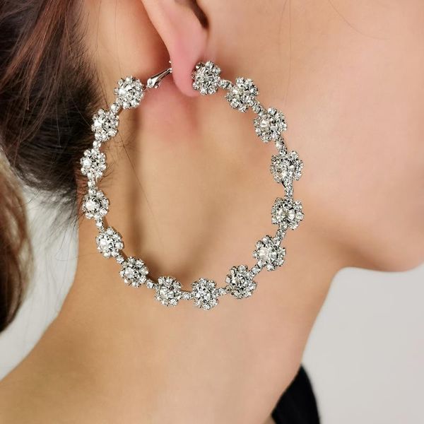 hoop & huggie luxury rhinestones flowers big earrings for women fashion jewelry boho maxi crystal accessories ukmoc, Golden;silver
hoop & huggie luxury rhinestones flowers big earrings for women fashion jewelry boho maxi crystal accessories ukmoc, Golden;silver