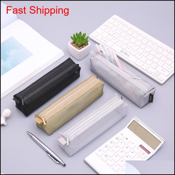 none simple transparent color mesh zipper pencil case for school student stationery 8lpzj vszs6
none simple transparent color mesh zipper pencil case for school student stationery 8lpzj vszs6