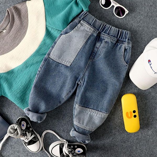 jeans 100-140cm height autumn boys denim pants fashion style spring kids clothing long length, Blue
jeans 100-140cm height autumn boys denim pants fashion style spring kids clothing long length, Blue