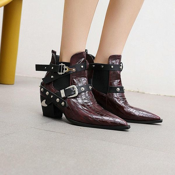 boots 2021 pointed toe ankle for women autumn winter western cowboy square high heel white blue green, Black
boots 2021 pointed toe ankle for women autumn winter western cowboy square high heel white blue green, Black