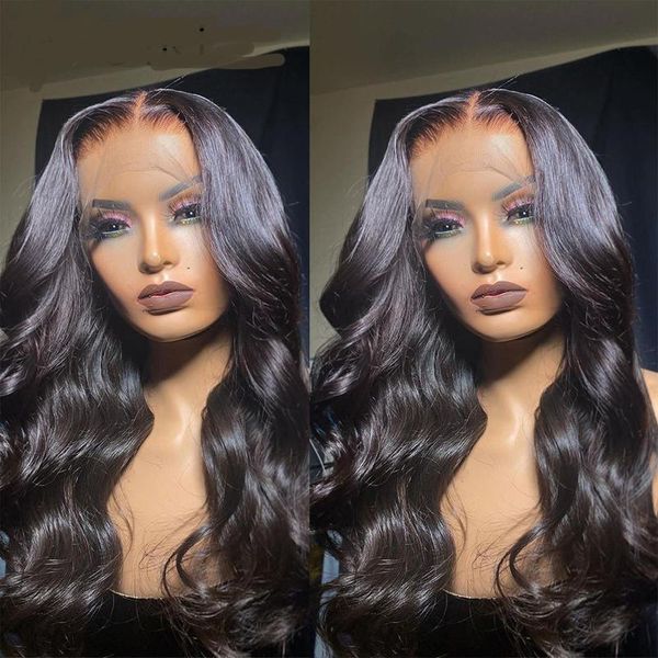 synthetic wigs glueless water wave natural color lace front for women middle ratio cosplay wig daily heat temperature fiber, Black
synthetic wigs glueless water wave natural color lace front for women middle ratio cosplay wig daily heat temperature fiber, Black