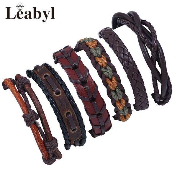 tennis leabyl classic casual brown cow leather strap vintage bracelet set punk series handwork braided cowhide retro, Golden;silver
tennis leabyl classic casual brown cow leather strap vintage bracelet set punk series handwork braided cowhide retro, Golden;silver