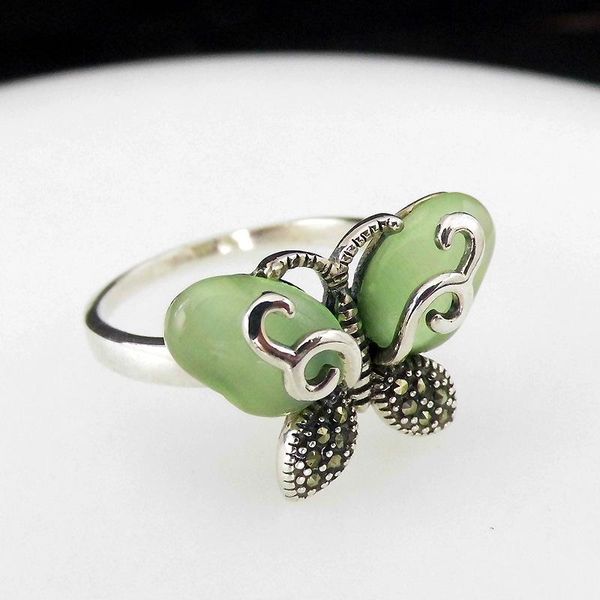 cluster rings fnj green opal butterfly 925 silver original s925 thai ring for women jewelry marcasite, Golden;silver
cluster rings fnj green opal butterfly 925 silver original s925 thai ring for women jewelry marcasite, Golden;silver