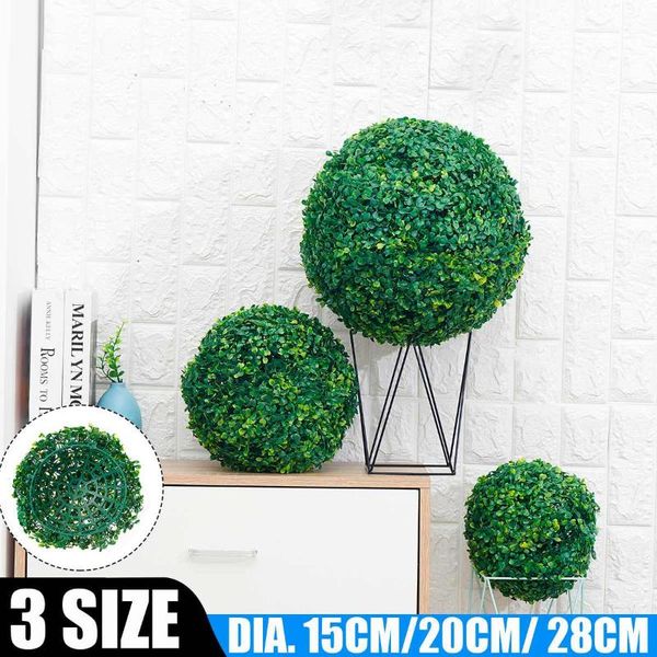 decorative flowers & wreaths 15/20/28cm 2pcs artificial green plastic plant grass ball simulation fake flower ornament garden decoration
decorative flowers & wreaths 15/20/28cm 2pcs artificial green plastic plant grass ball simulation fake flower ornament garden decoration