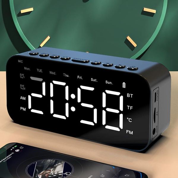 other clocks & accessories led mirror alarm clock display portable smart speaker high-definition sound rechargeable snooze table
other clocks & accessories led mirror alarm clock display portable smart speaker high-definition sound rechargeable snooze table