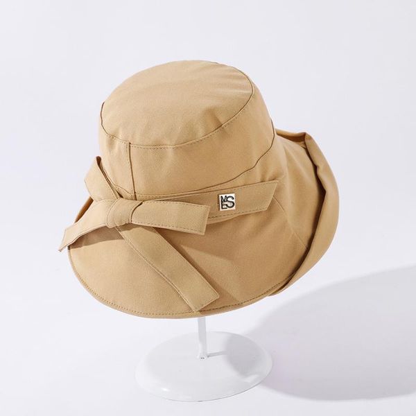 stingy brim hats ladies spring and summer style big eave bowtie rivet sunshade fisherman hat artistic versatile curling basin, Blue;gray
stingy brim hats ladies spring and summer style big eave bowtie rivet sunshade fisherman hat artistic versatile curling basin, Blue;gray