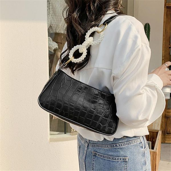 cross body original brand 2021 texture bag fashion shoulder chain armpit cross-body