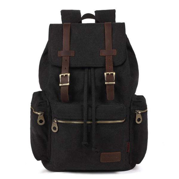 backpack kaukko fashion men's vintage rucksack bag canvas computer laptravel bags large capacity for school
backpack kaukko fashion men's vintage rucksack bag canvas computer laptravel bags large capacity for school