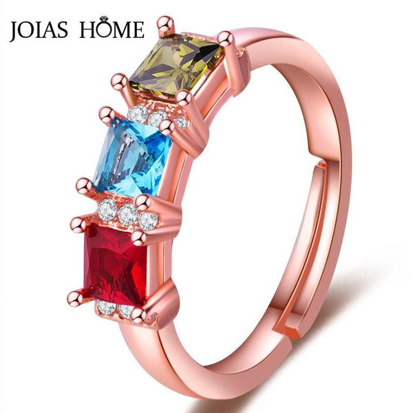 cluster rings joiashome silver 925 ring for charm women with 4mm square gemstones party wholesale gift size 6-10, Golden;silver
cluster rings joiashome silver 925 ring for charm women with 4mm square gemstones party wholesale gift size 6-10, Golden;silver