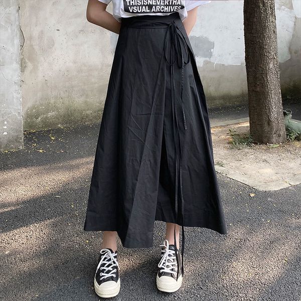 2021 new 2 colors midi skirt women solid color long female irregular lace up high waist a line skirts womens (x1572) zbbf, Black
2021 new 2 colors midi skirt women solid color long female irregular lace up high waist a line skirts womens (x1572) zbbf, Black