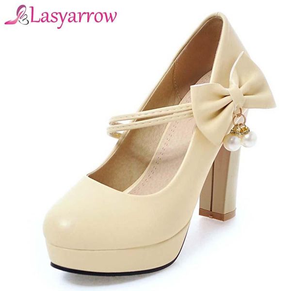 dress shoes lasyarrow fashion elegant bow tie sandals pumps women sweet slip on platform wedding heels high rm983, Black
dress shoes lasyarrow fashion elegant bow tie sandals pumps women sweet slip on platform wedding heels high rm983, Black