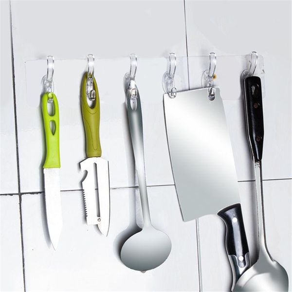 hooks & rails 6 transparent strong self adhesive door wall hangers suction heavy load rack cup sucker for kitchen bathroom
hooks & rails 6 transparent strong self adhesive door wall hangers suction heavy load rack cup sucker for kitchen bathroom