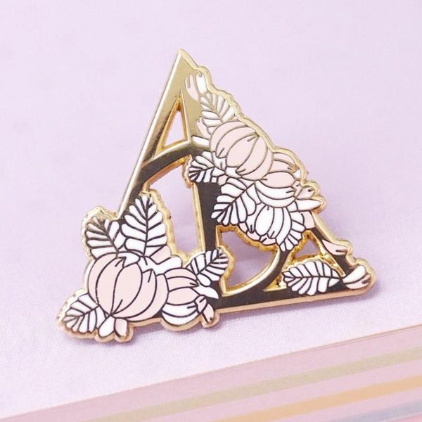 pins, brooches deathly hallows flower hard enamel pin cute pink blossom plant badge brooch fans gift unique lapel jewelry fashion accessorie, Gray
pins, brooches deathly hallows flower hard enamel pin cute pink blossom plant badge brooch fans gift unique lapel jewelry fashion accessorie, Gray