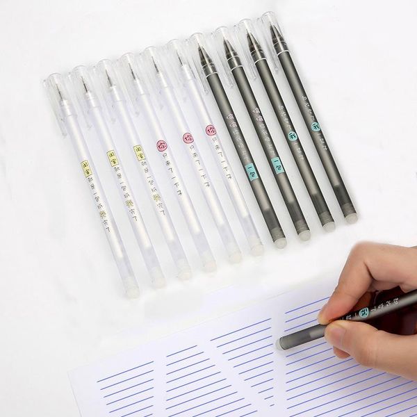 gel pens 3pcs/set simple cartoon erasable 0.5mm black blue ink neutral pen for school office writing tools kawaii stationery
gel pens 3pcs/set simple cartoon erasable 0.5mm black blue ink neutral pen for school office writing tools kawaii stationery