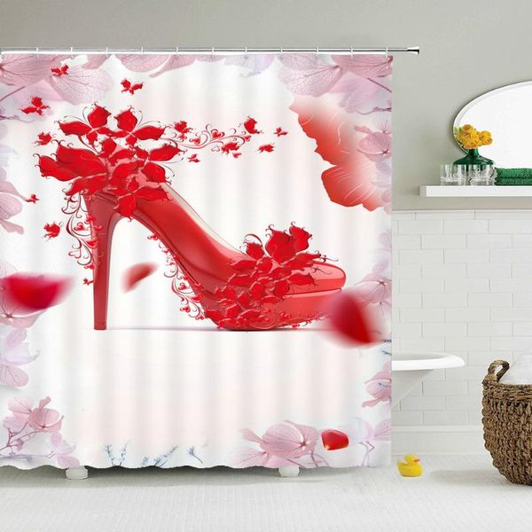 shower curtains red high heels waterproof bath curtain 3d girl woman bathroom with hooks polyester
shower curtains red high heels waterproof bath curtain 3d girl woman bathroom with hooks polyester