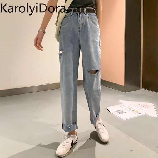 high-waisted 2021 new korean summer version was thin and versatile loose women's brim pants yipp, Blue
high-waisted 2021 new korean summer version was thin and versatile loose women's brim pants yipp, Blue