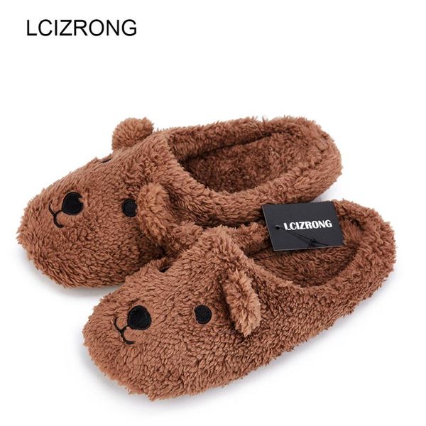 slippers lcizrong women brown bear plush home non-slip large size family animal slipper woman indoor shoes house, Black
slippers lcizrong women brown bear plush home non-slip large size family animal slipper woman indoor shoes house, Black