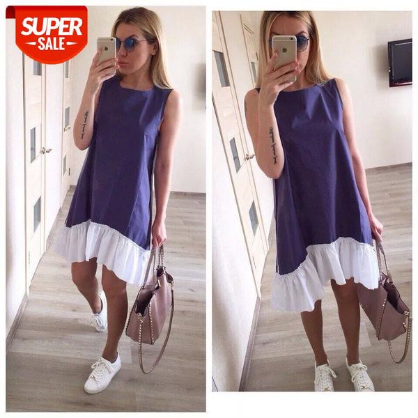 summer dresses 2018 casual loose patchwork sleeveless ruffles o-neck mini dress fashion women dress vestidos #kp8n, Black;gray
summer dresses 2018 casual loose patchwork sleeveless ruffles o-neck mini dress fashion women dress vestidos #kp8n, Black;gray