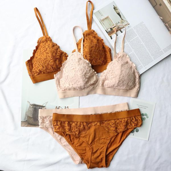 bras sets women underwear triangle cup wire-bra set lace pattern cotton lingerie french bralette panties s l, Red;black
bras sets women underwear triangle cup wire-bra set lace pattern cotton lingerie french bralette panties s l, Red;black