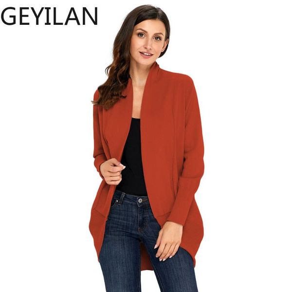 women's sweaters geyilan winter sweater long sleeves women comfortable casual cardigan knitted fashion ladies coat, White;black
women's sweaters geyilan winter sweater long sleeves women comfortable casual cardigan knitted fashion ladies coat, White;black
