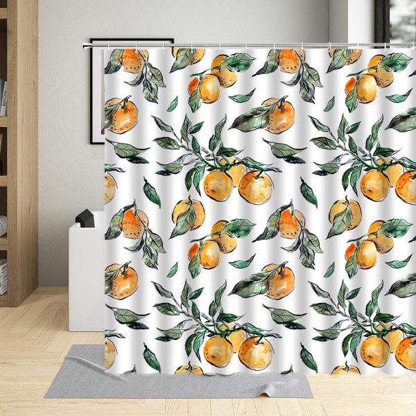 orange grove leaves shower curtain waterproof polyester fabric bathroom decor tropical fruits printed hanging curtain with hooks
orange grove leaves shower curtain waterproof polyester fabric bathroom decor tropical fruits printed hanging curtain with hooks