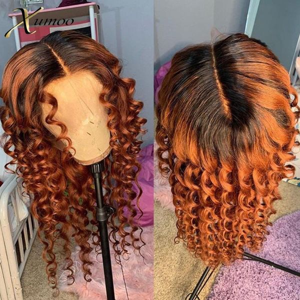 lace wigs xumoo deep loose wave ombre orange front with dark roots cuticle aligned brazilian virgin human hair for black women, Black;brown
lace wigs xumoo deep loose wave ombre orange front with dark roots cuticle aligned brazilian virgin human hair for black women, Black;brown